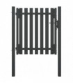 vidaXL Garden Fence Gate Steel 1x1.25 m Anthracite