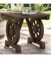 vidaXL Garden Footstool 40x36.5x38.5 cm Solid Wood Fir