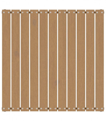 vidaXL Garden Footstool 70x70x30 cm Honey Brown Solid Wood Pine