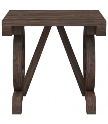 vidaXL Garden Footstools 2 pcs Solid Wood Fir