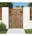 vidaXL Garden Gate 105x130 cm Corten Steel Square Design