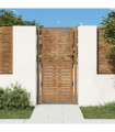 vidaXL Garden Gate 105x205 cm Corten Steel Square Design