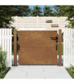 vidaXL Garden Gate 105x80 cm Corten Steel