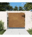 vidaXL Garden Gate 85x100 cm Corten Steel