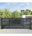 vidaXL Garden Gate Anthracite 400x200 cm Steel