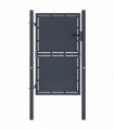 vidaXL Garden Gate Steel 100x200 cm Anthracite