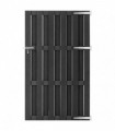 vidaXL Garden Gate WPC 100x180 cm Grey