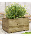 vidaXL Garden Planter 90x60x49.5 cm Impregnated Wood Pine