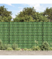 vidaXL Garden Privacy Screen PVC 70x0.19 m Green