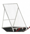vidaXL Garden Sieve Galvanised Steel