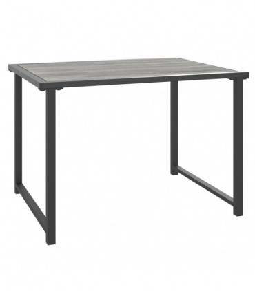 vidaXL Garden Table Anthracite 55x40x37 cm Steel