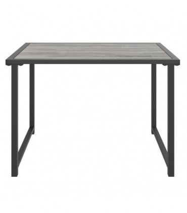 vidaXL Garden Table Anthracite 55x40x37 cm Steel