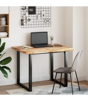 vidaXL Desk Top Oil Finished 100x80x4 cm Solid Wood Acacia