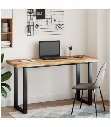 vidaXL Desk Top Oil Finished 140x50x4 cm Solid Wood Acacia