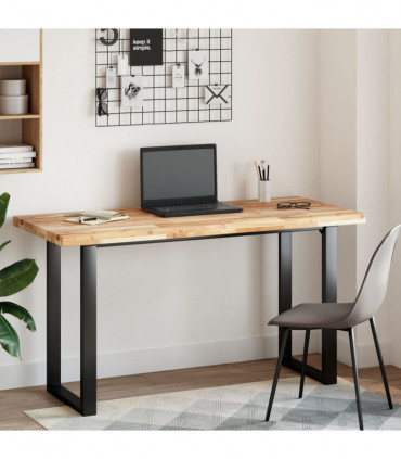 vidaXL Desk Top Untreated 120x60x4 cm Solid Wood Acacia