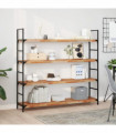 vidaXL Floating Shelf 160x30x4 cm Oil Finished Solid Wood Acacia