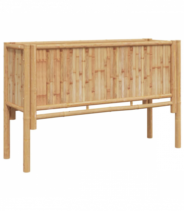 vidaXL Garden Raised Bed Brown 110 x 35 x 70 cm Bamboo