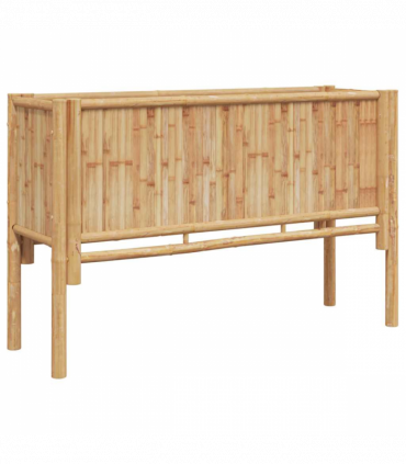 vidaXL Garden Raised Bed Brown 110 x 35 x 70 cm Bamboo