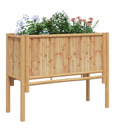 vidaXL Garden Raised Bed Brown 90 x 35 x 70 cm Bamboo