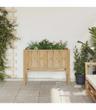 vidaXL Garden Raised Bed Brown 90 x 35 x 70 cm Bamboo