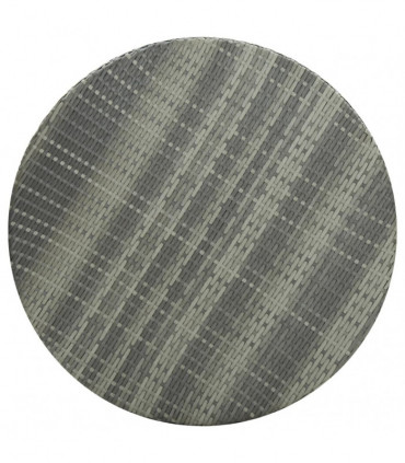 vidaXL Garden Table Grey 75.5x106 cm Poly Rattan