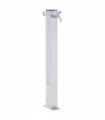 vidaXL Garden Water Column 40 cm Stainless Steel Square
