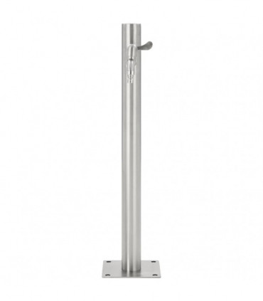 vidaXL Garden Water Column Stainless Steel Round 65 cm