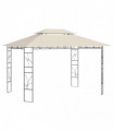 vidaXL Gazebo 4x3x2.7 m Cream 160 g/m²