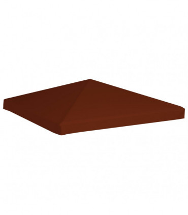 vidaXL Gazebo Top Cover 310 g/m² 3x3 m Terracota