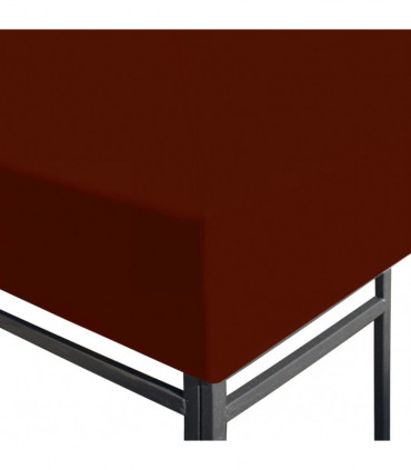 vidaXL Gazebo Top Cover 310 g/m² 3x3 m Terracota