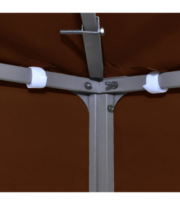vidaXL Gazebo Top Cover 310 g/m² 3x3 m Terracota