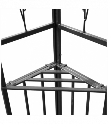 vidaXL Gazebo with Double Roof 3x4 m Taupe 180 g/m²