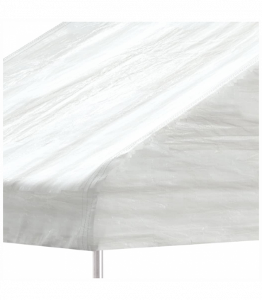 vidaXL Gazebo with Roof White 20.07x4.08x3.22 m Polyethylene