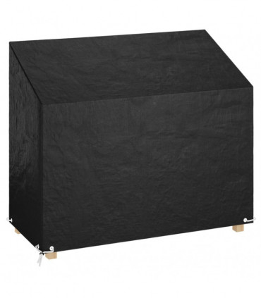 vidaXL Graden Bench Cover 8 Eyelets 160x70x70/88 cm Polyethylene
