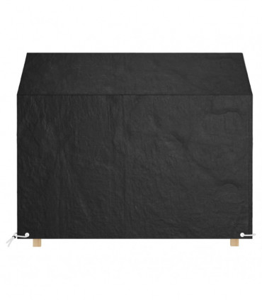 vidaXL Graden Bench Cover 8 Eyelets 160x70x70/88 cm Polyethylene