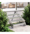 vidaXL Grate Step 80x24x7 cm Galvanised Steel