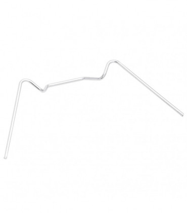 vidaXL Greenhouse Clips 100 pcs W Type Galvanised Steel