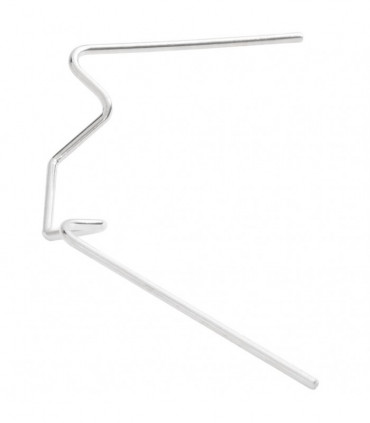 vidaXL Greenhouse Clips 100 pcs W Type Galvanised Steel