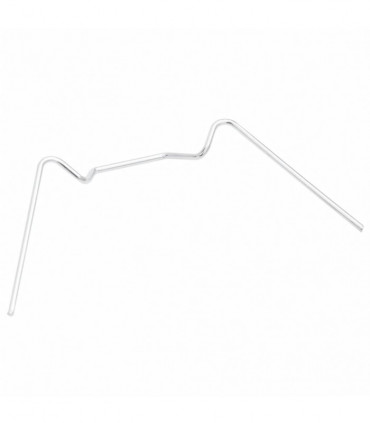 vidaXL Greenhouse Clips 50 pcs W Type Galvanised Steel