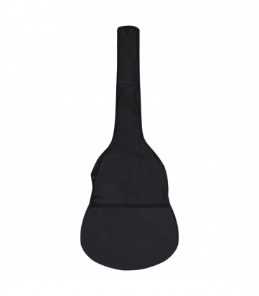 vidaXL Guitar Bag for 1/2 Classical Guitar Black 94x35 cm Fabric