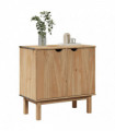 vidaXL Hallway Cabinet OTTA 75x40x75 cm Solid Wood Pine