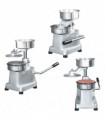 vidaXL Hamburger Press Machine with 500 Patty Papers Aluminium 13 cm