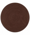 vidaXL Handmade Rug Jute Round 150 cm Brown