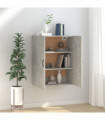 vidaXL Hanging Cabinet Concrete Grey 69,5x34x90 cm Engineered Wood