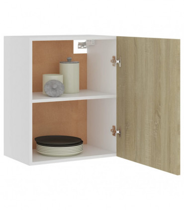 vidaXL Hanging Cabinets 2 pcs Sonoma Oak 50x31x60 cm Engineered Wood