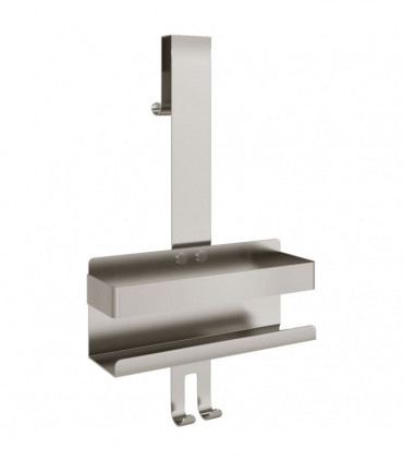 vidaXL Hanging Shower Caddy Brushed 304 Stainless Steel