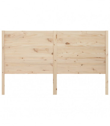 vidaXL Headboard 141x4x100 cm Solid Wood Pine