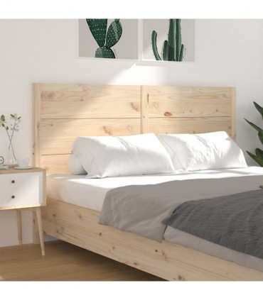 vidaXL Headboard 141x4x100 cm Solid Wood Pine