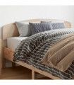 vidaXL Headboard 160 cm Solid Wood Pine