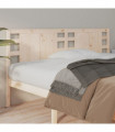 vidaXL Headboard 206x4x100 cm Solid Wood Pine